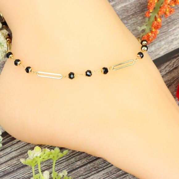 "Elegant Handmade Anklet – Delicate Jewelry for Women, MAR091472 - Picture 5 of 10